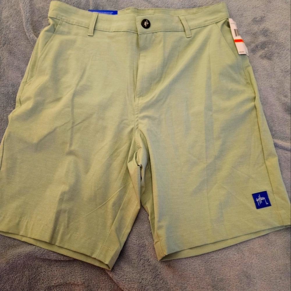 Guy Harvey green size medium dri fit shorts